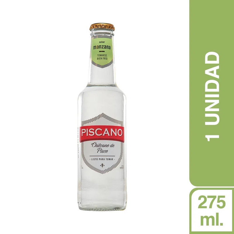 PISCANO  MANZANA 275ML