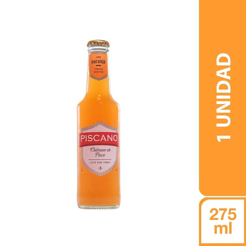 PISCANO  NARANJA 275ML