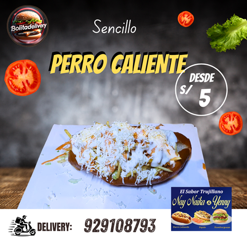 PERRO CALIENTE SENCILLO